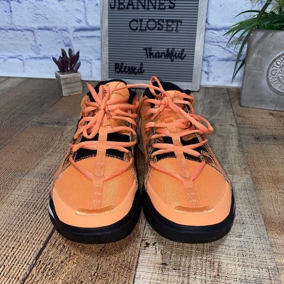 Nike Kyrie Flytrap VI 6 Orange Yellow Black Mens Sz 8 Womens Sz 9.5 DM1125-800 - Picture 4 of 13